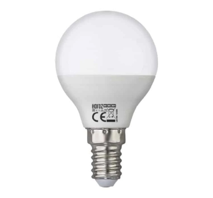 Світлодіодна лампа ELITE-8 8W Е14 3000К HOROZ ELECTRIC 001-005-0008-020
