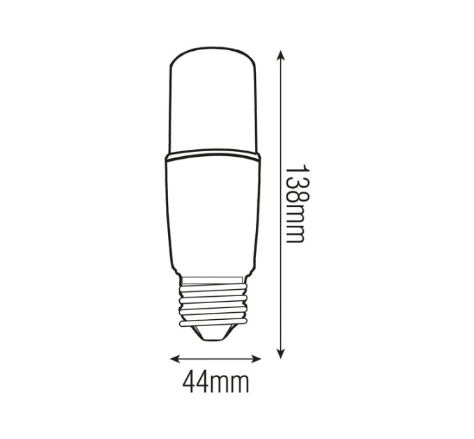 Світлодіодна лампа FOX-12 12W E27 6400К