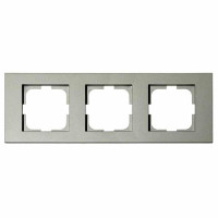 Рамка 3-на GRANO антрацит OVIVO 400-130000-227