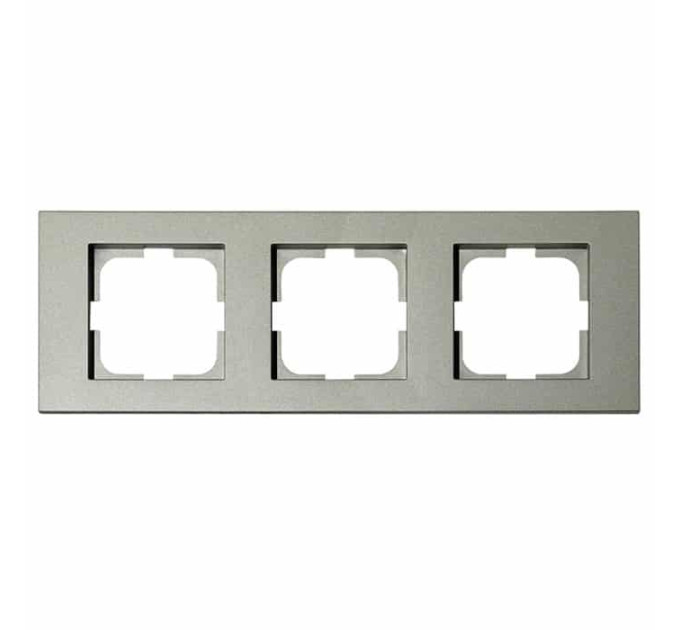 Рамка 3-на GRANO антрацит OVIVO 400-130000-227