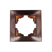 Рамка ELBI VEGA Woodline червоне дерево 1-на (510-012900-271)