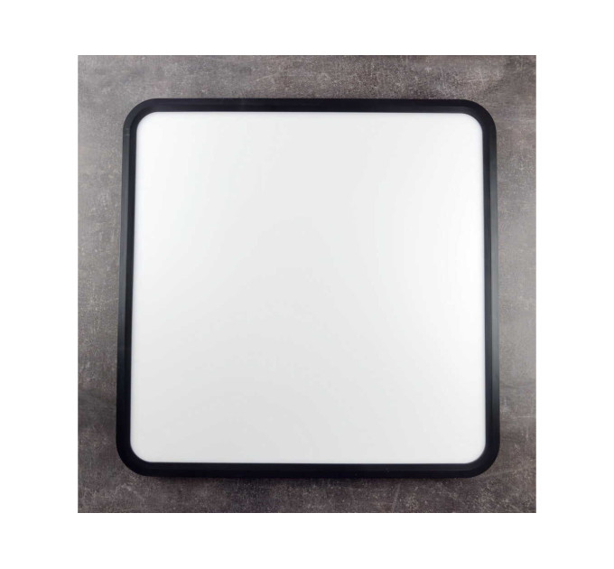 Світильник LED MILLENNIUM 50W 5000K квадрат чорний Violux ( 352244 )