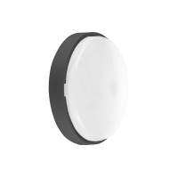 Світильник LED Violux ДББ ATOM UA MW sensor 22W 5000K IP44 антрацит ( 243383​ )