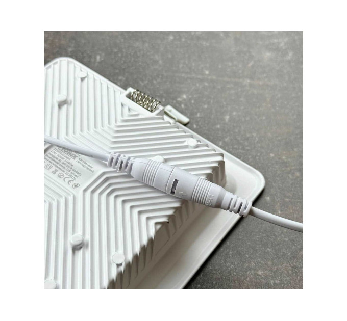 Світильник LED даунлайт Violux ALUMIN 18W 4200K квадрат IP20 ( 121280 )