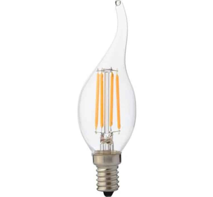 Світлодіодна лампа FILAMENT FLAME-4 4W Е14 4200К HOROZ ELECTRIC 001-014-0004-030