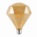 Світлодіодна лампа Filament RUSTIC DIAMOND-6 6W E27 2200К HOROZ ELECTRIC 001-034-0006-010