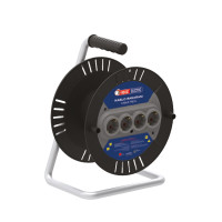 Котушка з кабелем NEW 30м з заземленням HOROZ ELECTRIC 310-030-101