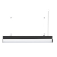 Світлодіодна люстра AVENUE 3 CCT-40 40W чорна HOROZ ELECTRIC 019-066-1040-020
