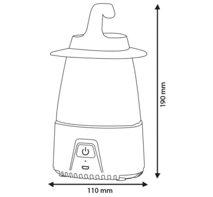 Ліхтарик світлодіодний CRESPO 25W HOROZ ELECTRIC 084-036-0025-010