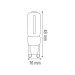 Cвітлодіодна лампа DECO-3 3W G9 6400К HOROZ ELECTRIC 001-023-0003-010