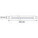 Світлодіодна лампа LED TUBE-60 9W T8 6500К 60см HOROZ ELECTRIC 002-001-0009-0141