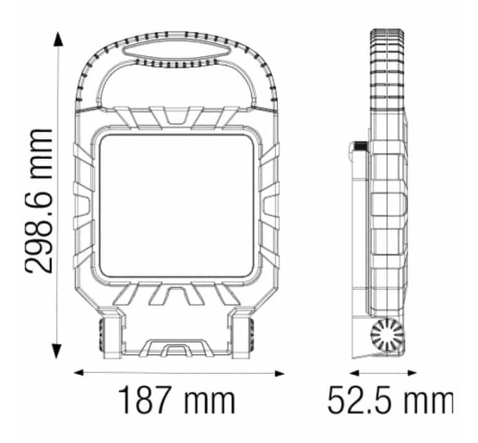 Прожектор світлодіодний PROPORT-45 45W HOROZ ELECTRIC 068-015-0045-010