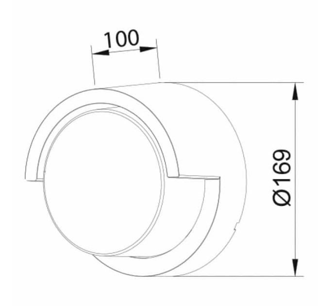 Світильник садово-парковий SUGA-12/RC 12W 4200 K HOROZ ELECTRIC 076-019-0012-010