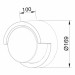 Світильник садово-парковий SUGA-12/RC 12W 4200 K HOROZ ELECTRIC 076-019-0012-010