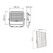 Прожектор світлодіодний з сонячною панеллю TIGER PRO-200 200W 6400K HOROZ ELECTRIC 068-012-1200-010
