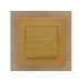 Вимикач ELBI ZENA Woodline клен 1кл без рамки ( 609-012700-200 )
