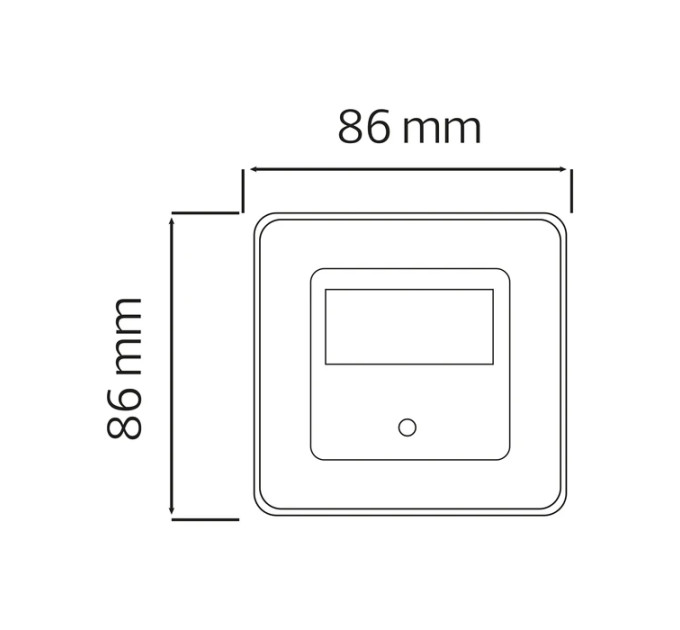Світлодіодний світильник сходовий DIAMOND 2W (з датчиком) HOROZ ELECTRIC 079-026-0002-020