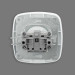 Розетка одинарна без заземлення біла ELA HOROZ ELECTRIC 112-007-0005-010