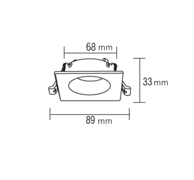 Корпуси під лампу KAKTUS-S чорний HOROZ ELECTRIC 015-035-0001-020