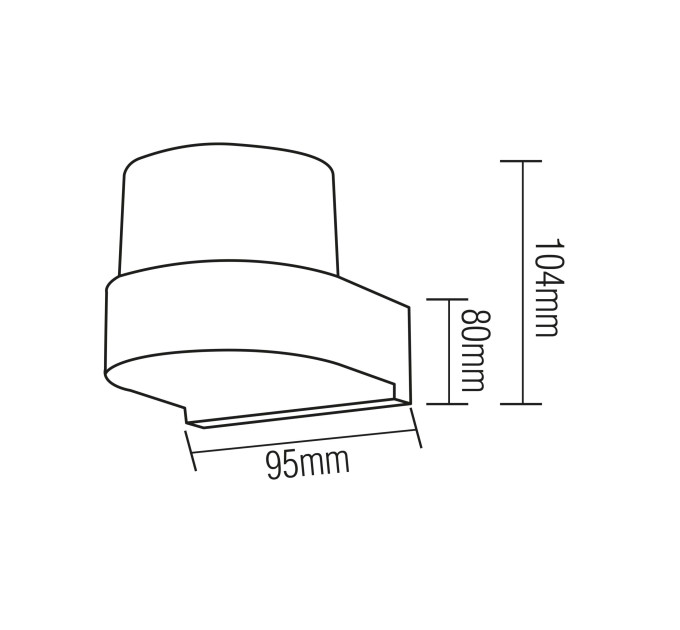 Світильник садово-парковий KING-5/S 5W 4200K чорний HOROZ ELECTRIC 076-082-0003-010