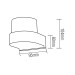 Світильник садово-парковий KING-5/S 5W 4200K чорний HOROZ ELECTRIC 076-082-0003-010