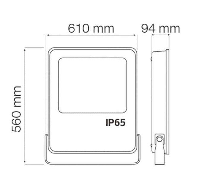 Прожектор світлодіодний LION-400 400W 6400K HOROZ ELECTRIC 068-013-0400-011