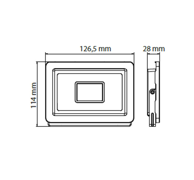 Прожектор світлодіодний PARDUS-20 20W 6400K HOROZ ELECTRIC 068-028-0020-010