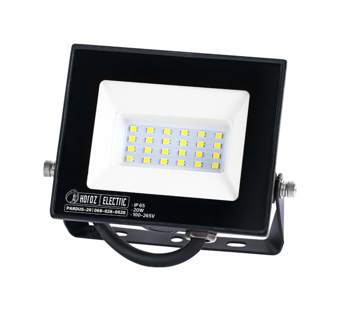 Прожектор світлодіодний PARDUS-20 20W 6400K HOROZ ELECTRIC 068-028-0020-010