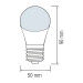 Світлодіодна лампа SPECTRA 3W E27 зелена HOROZ ELECTRIC 001-017-0003-041