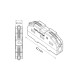 Клемник 1-но полюсний TERMINAL-1 HOROZ ELECTRIC 106-005-0001-010