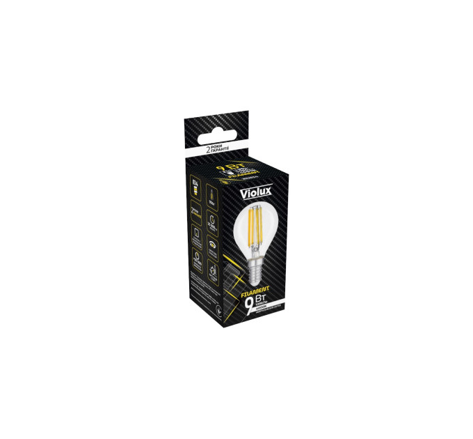 Лампа LED FILAMENT G45 6W E27 4000K VIOLUX ( 832064 )
