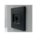 Розетка EL-BI VEGA антрацит матовий комп'ютерна 1-на CAT6 RJ45 ( 510-016700-247 )