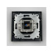 Розетка EL-BI VEGA антрацит матовий комп'ютерна 1-на CAT6 RJ45 ( 510-016700-247 )