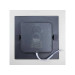 Світильник LED даунлайт Violux FRAME 12W 4200K квадрат IP20 чорний ( 121192 )
