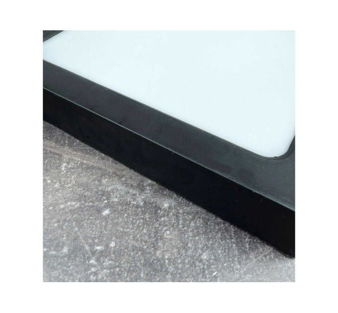Світильник LED Violux ДББ FRAME-N 18W 5000K IP20 квадрат чорний ​( 330421 )