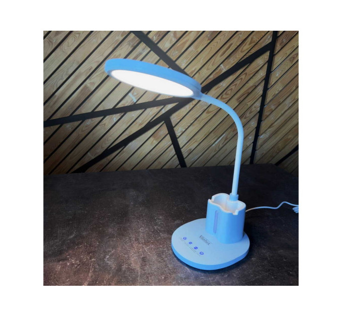 Світильник настільний LED JUNIOR 10W 3000-6500К блакитний Violux ( 530301​​ )