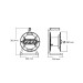 Котушка з кабелем NEW 40м з заземленням HOROZ ELECTRIC 310-040-101