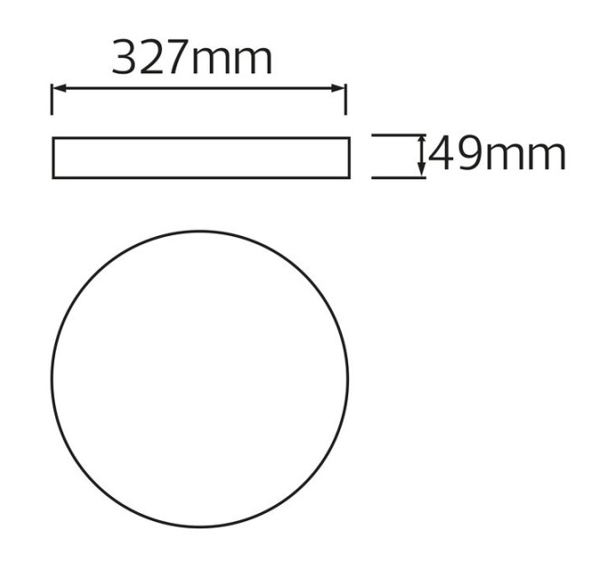 Світлодіодний світильник ANDREA-30 30W 6400К білий HOROZ ELECTRIC 016-066-0030-010
