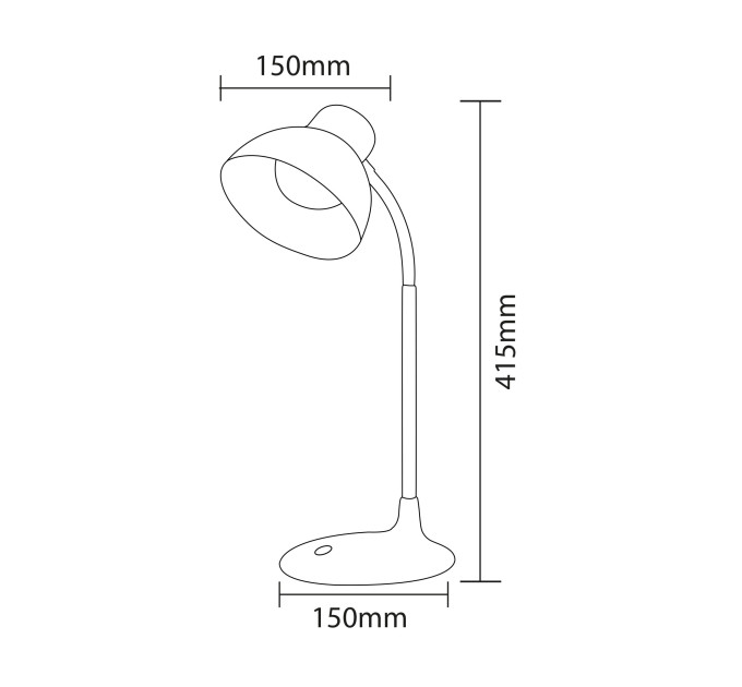 Світильник настільний LED AYSU 10W білий HOROZ ELECTRIC 049-034-0010-010