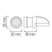 Ліхтарик BECKHAM-3 3W чорний HOROZ ELECTRIC 084-007-0003-010