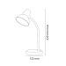 Світильник настільний LED BESTE 5W червоний HOROZ ELECTRIC 049-037-0005-030