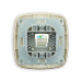 Розетка телефонна чорний-золото ELA HOROZ ELECTRIC 112-007-0010-040