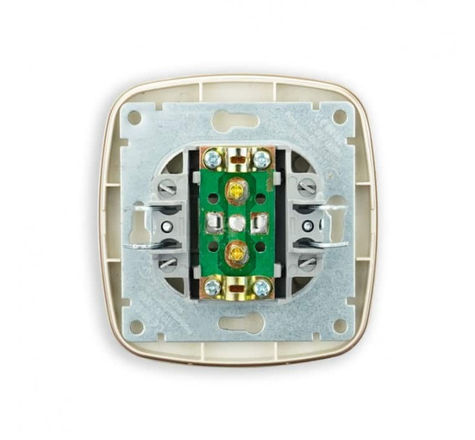 Розетка ТВ золото ELA HOROZ ELECTRIC 112-007-0009-030