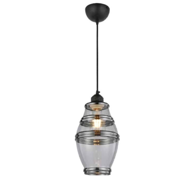 Світильник підвісний ELEMENT-2 хром HOROZ ELECTRIC 021-015-0002-040
