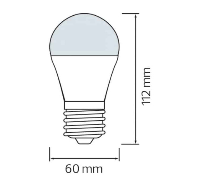 Світлодіодна лампа EXPERT-10 10W E27 4200К дімеруюча HOROZ ELECTRIC 001-021-0010-061