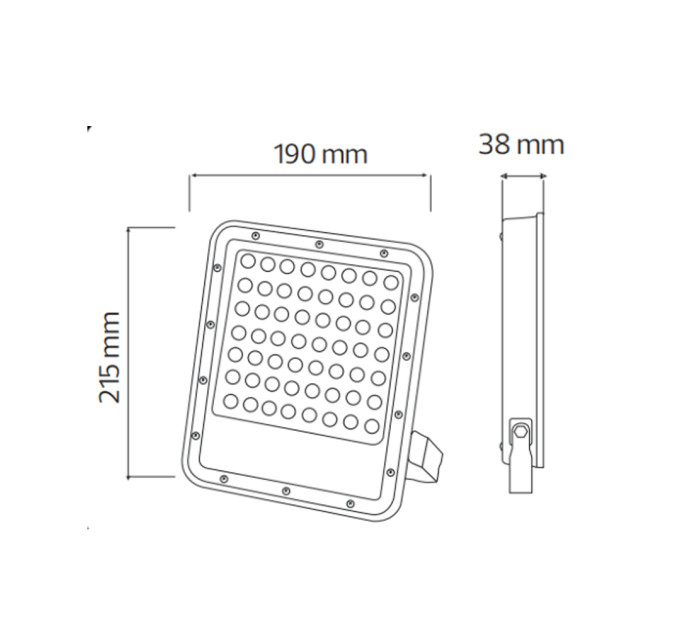 Прожектор світлодіодний FELIS-50 50W 6400К HOROZ ELECTRIC 068-026-0050-010