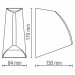 Світлодіодний світильник садово-парковий SALKIM HOROZ ELECTRIC 076-008-0004-010