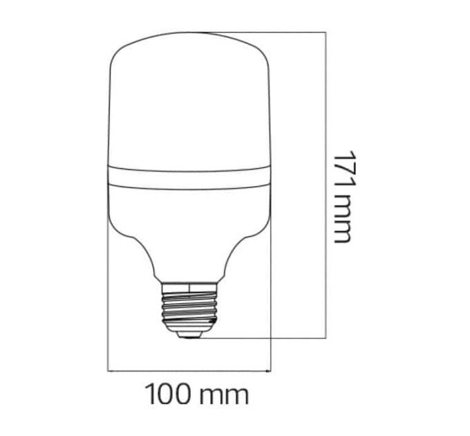 Світлодіодна лампа TORCH-30 30W E27 4200K HOROZ ELECTRIC 001-016-0030-032