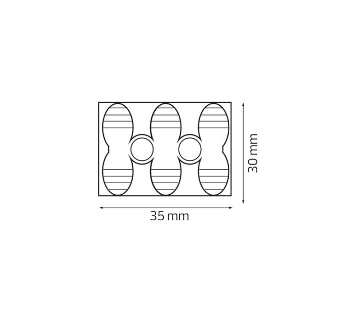 Роз’єм 3-х полюсний 2.5 мм WIRE SPRING-3/2.5 HOROZ ELECTRIC 106-003-0025-010