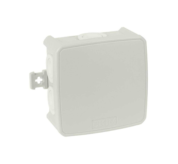 Коробка розподільча СКІМ KH115-1 114х114х54 без отвор+лапки сіра IP66 ( B1102011 )